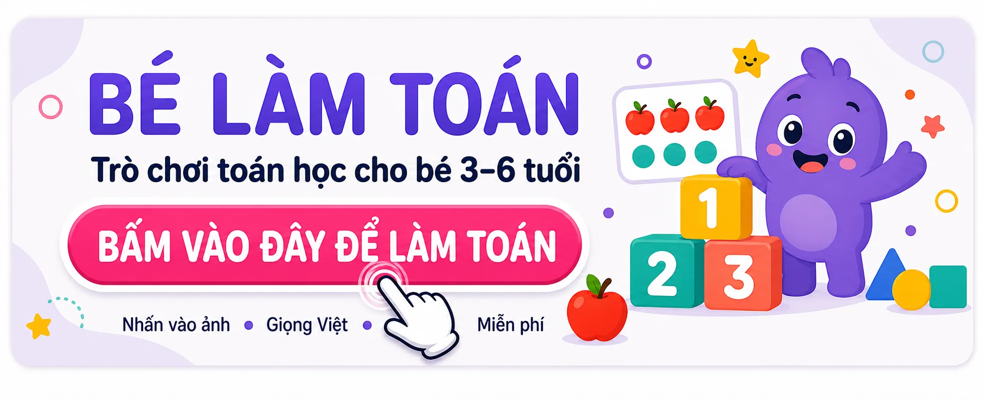 Làm toán mầm non