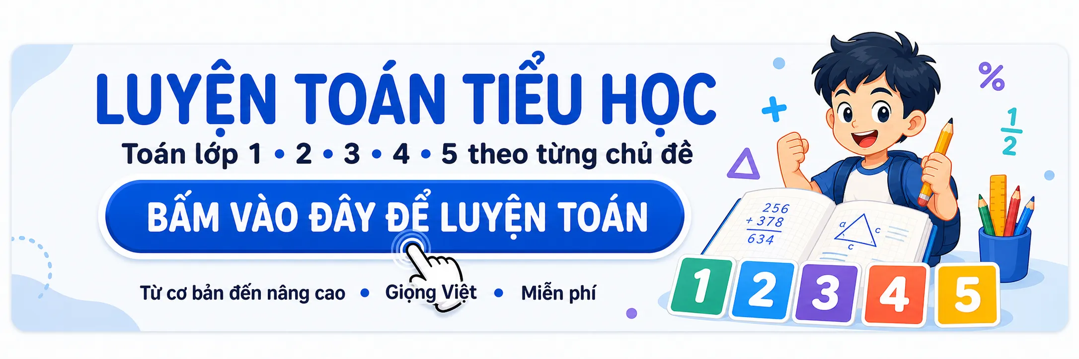 Luyện toán tiểu học