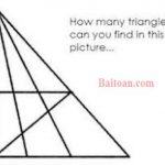 Bài toán đếm số hình tam giác