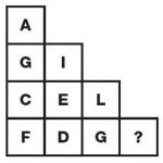 Bài toán IQ với các chữ cái