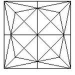 Có bao nhiêu hình tam giác trong hình sau?