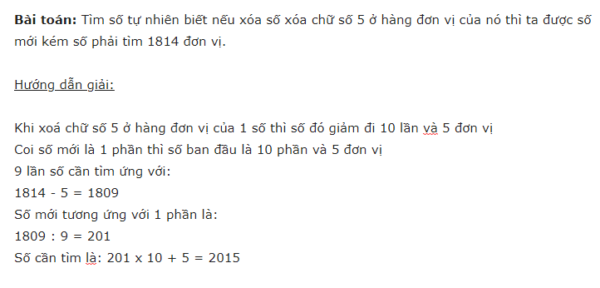 Giải bài toán cấu tạo số lớp 4