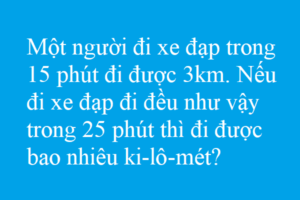 Giải bài toán rút về đơn vị lớp 3