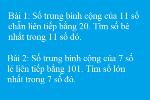 Bài toán về số trung bình cộng - Toán nâng cao lớp 4