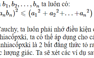 Sử dụng BĐT Bunhiacốpxki để chứng minh BĐT lượng giác