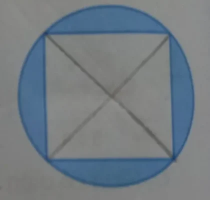 Bài toán lớp 5 tính diện tích hình tròn khi biết diện tích hình vuông